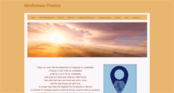 Desktop Screenshot of mindfulnesspractice.co.uk